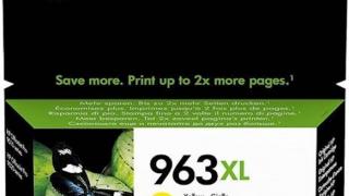 HP 963XL Yellow Kartuša za 1.600 strani