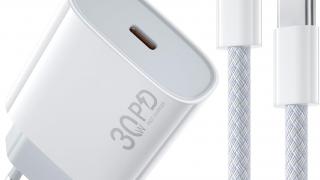 USB-C polnilec (30 W) z 2 m pletenim kablom – Apple MFi certificiran Na zalogi!